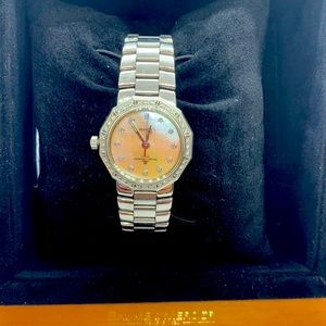 Bauer Mercier Diamond and Mother of Pearl Face